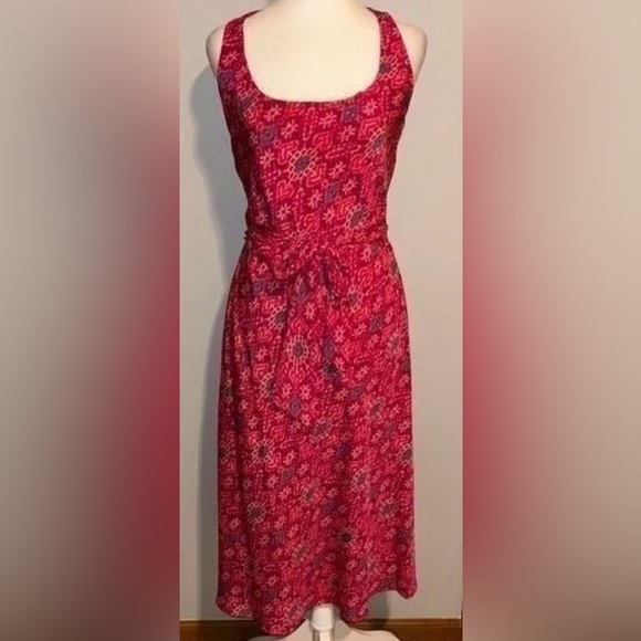 Ralph Lauren Pink Sleeveless Midi Dress - Picture 4 of 11